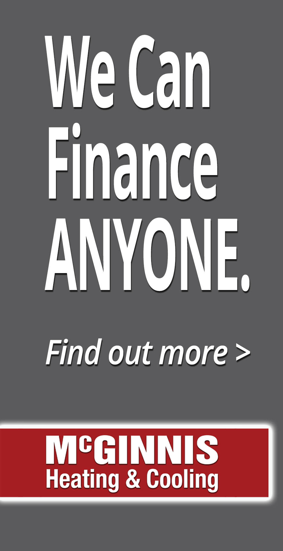 McGinnis Heating and Cooling financing